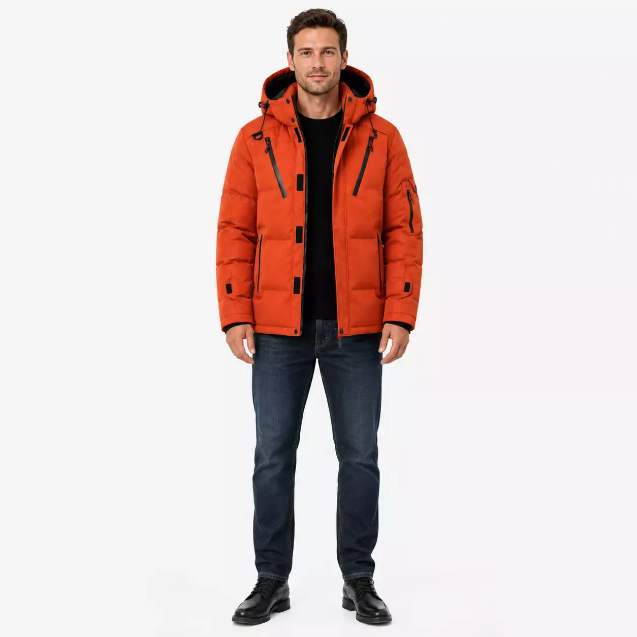 Doudoune de Ski Homme à Capuche 
