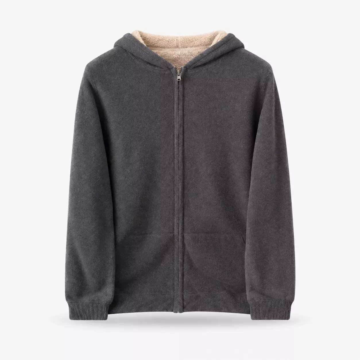 Cardigan Homme à Capuche Double Face