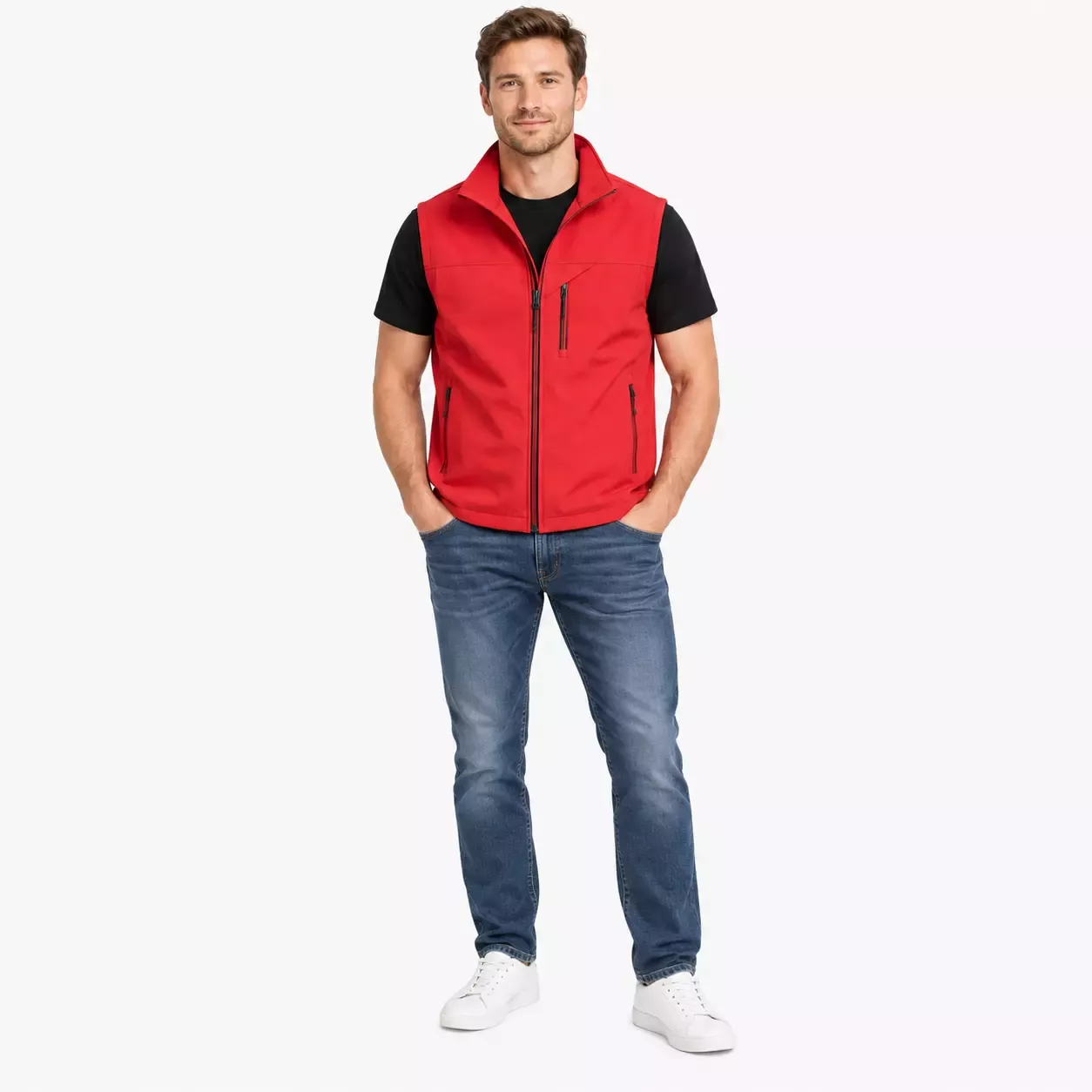 Veste sans manche polyvalent tendance