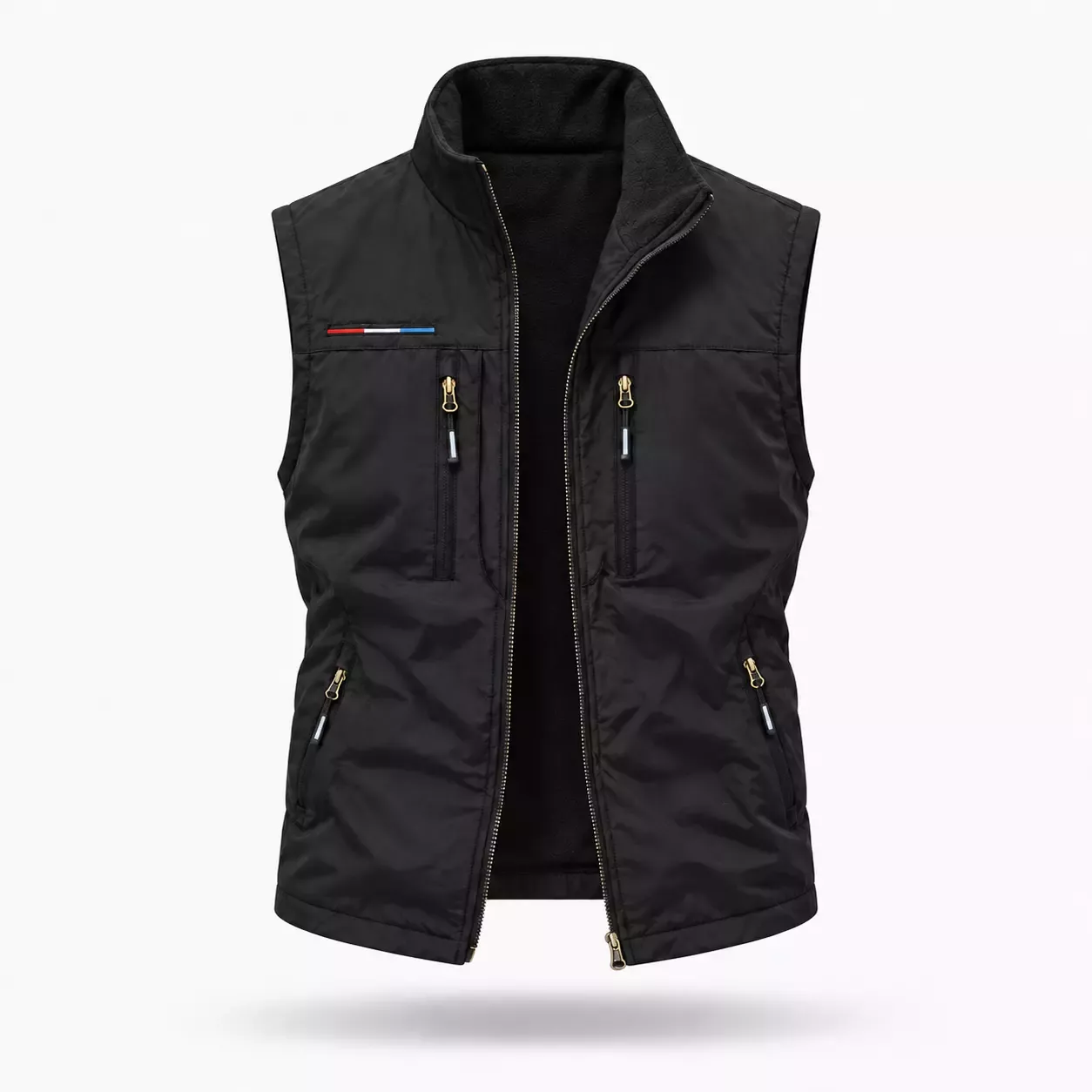 Veste sans manche homme polaire Randonnée
