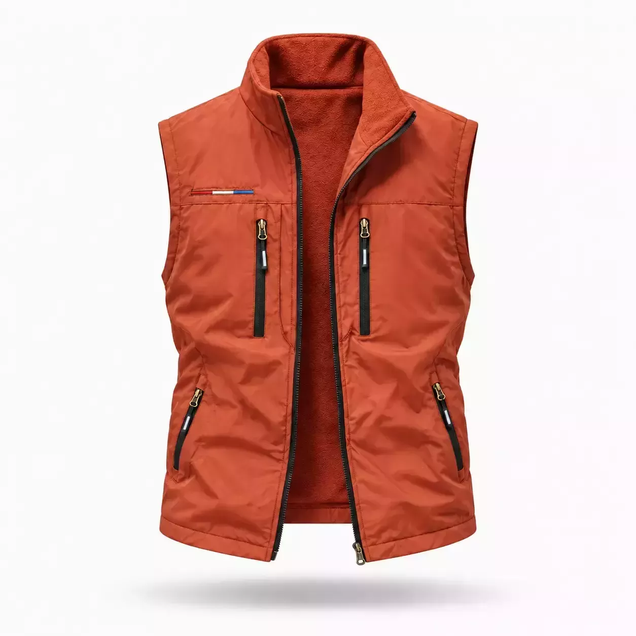 Veste sans manche homme polaire Randonnée