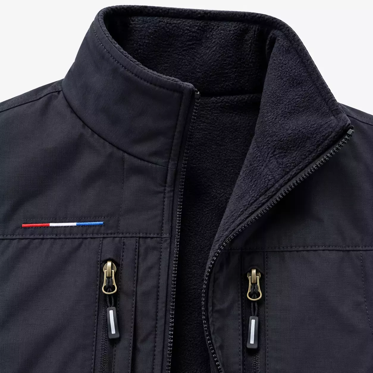 Veste sans manche homme polaire Randonnée