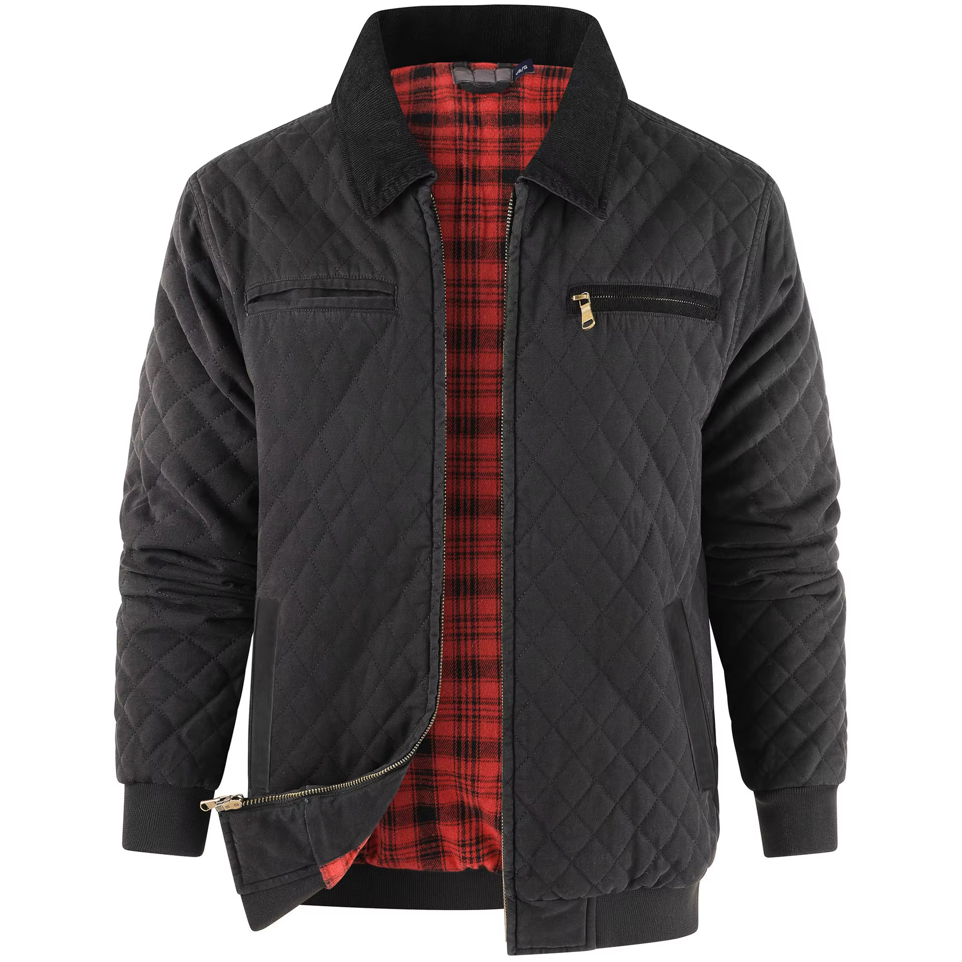 Veste Matelassé Homme Toile Canard 