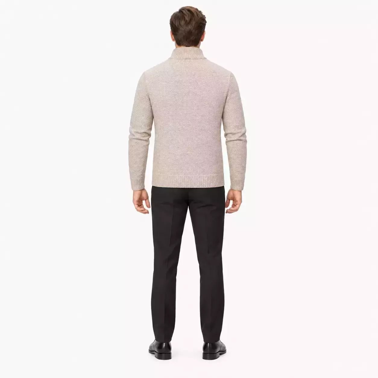 Cardigan homme chaud à fermeture éclair