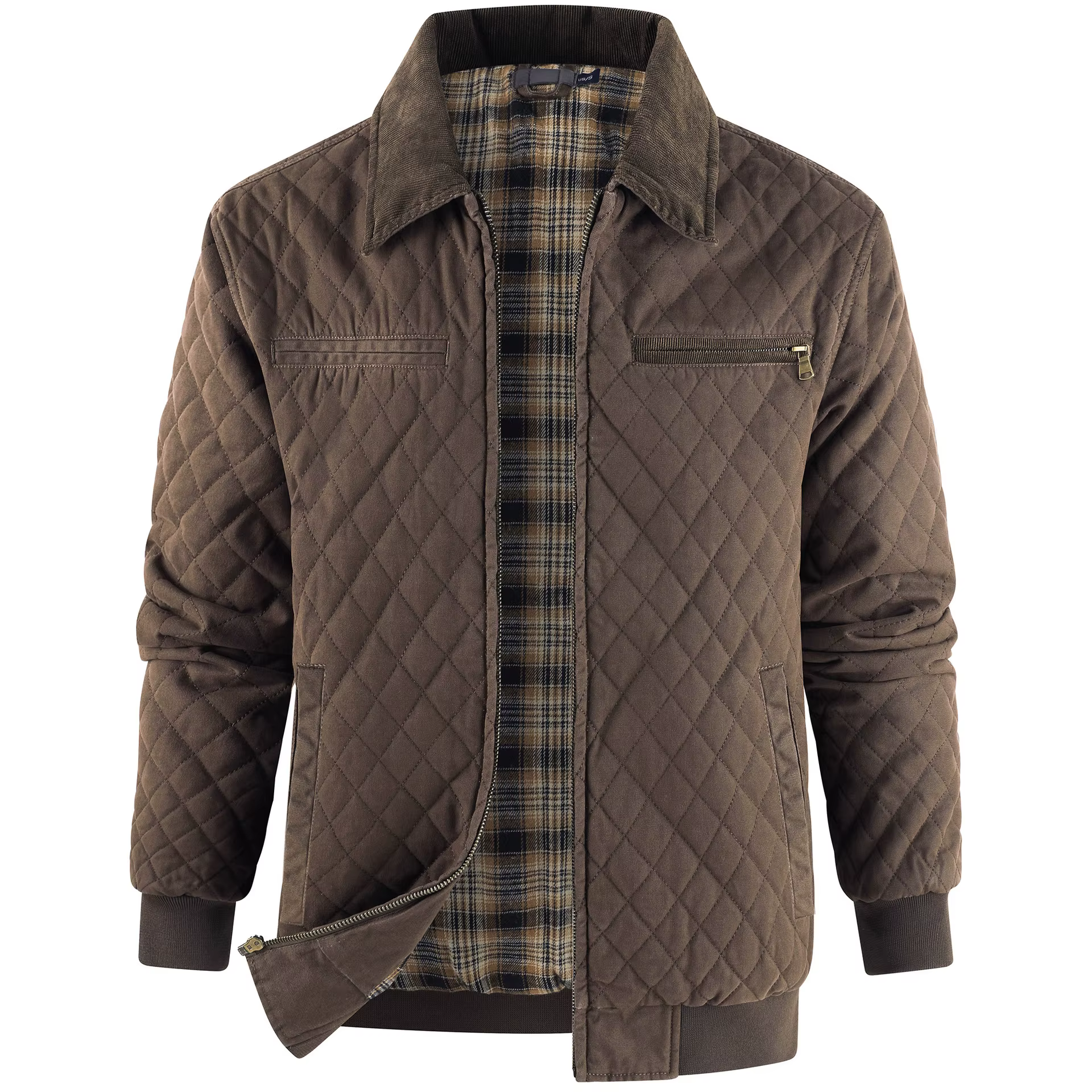 Veste Matelassé Homme Toile Canard 