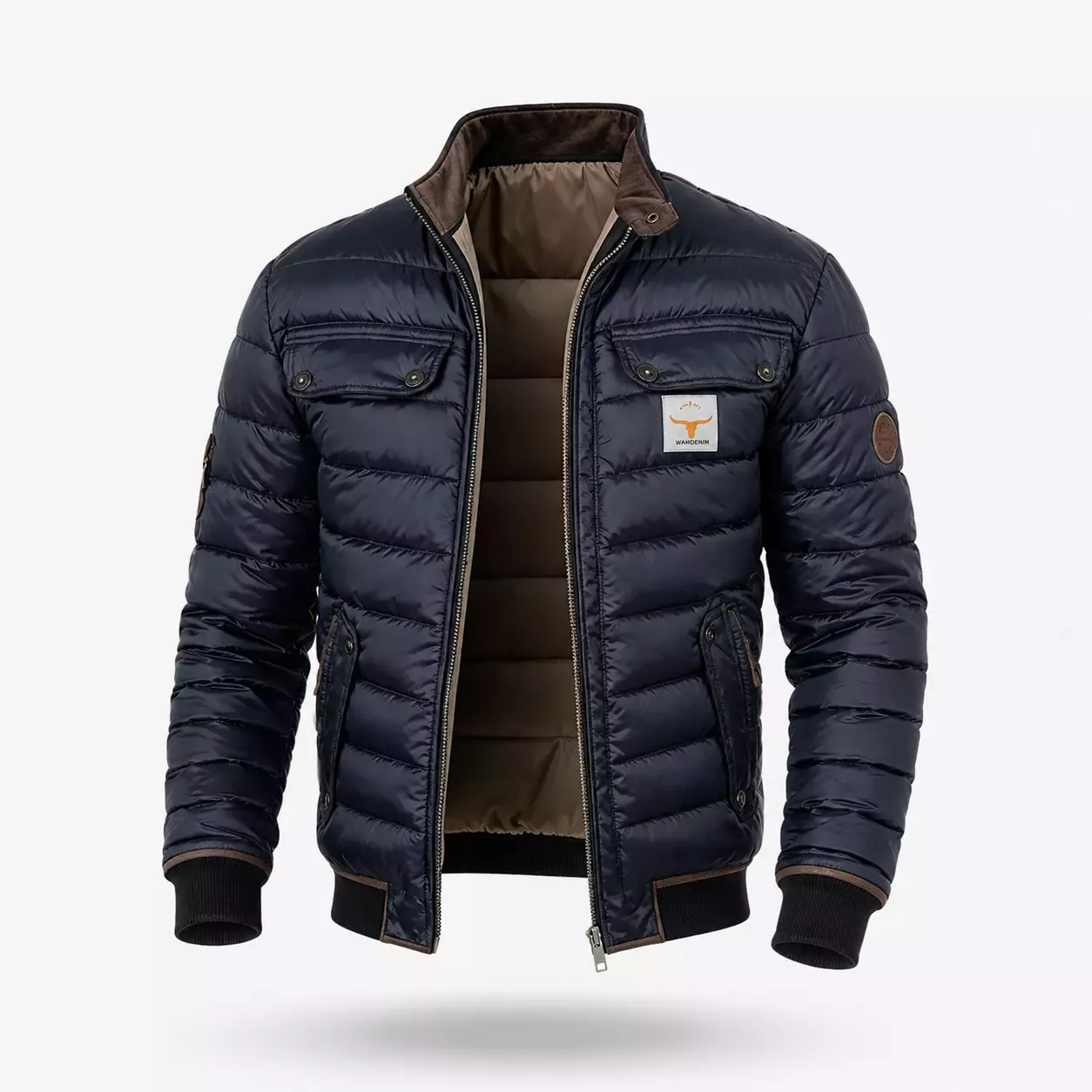 Veste Matelassée Homme Vintage 