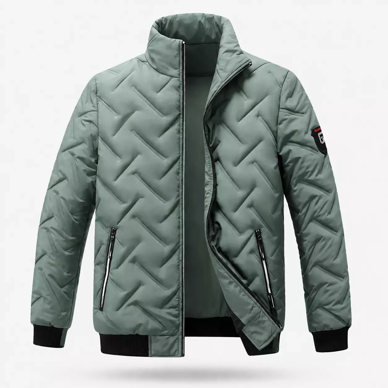 Veste Matelassé Col Montant coupe-vent 