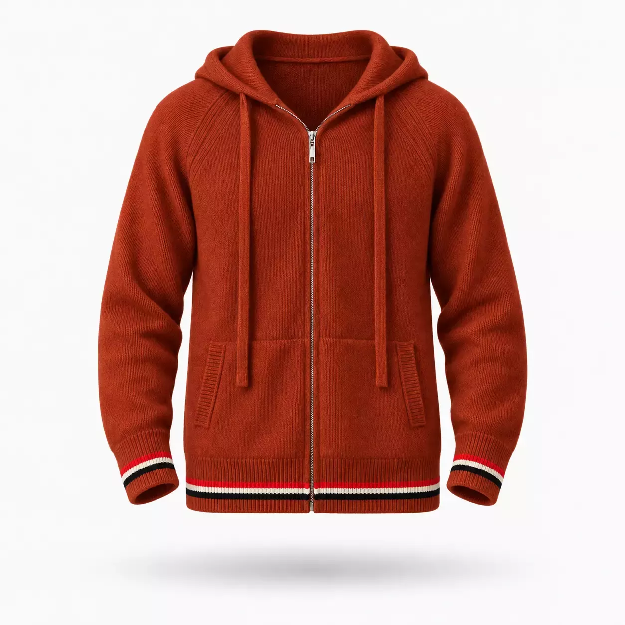 Cardigan Homme à Capuche Style Sweat-Shirt