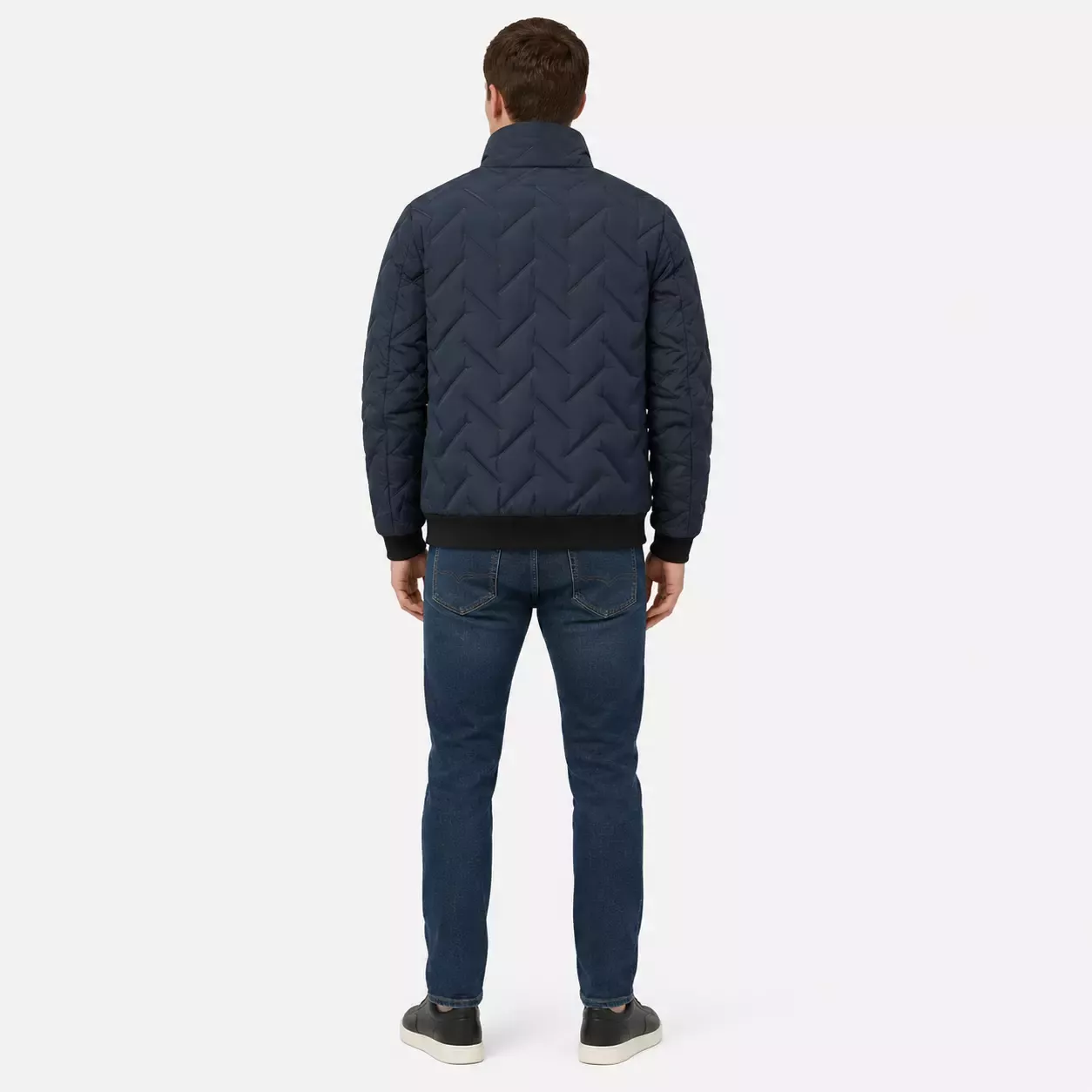 Veste Matelassé Col Montant coupe-vent 