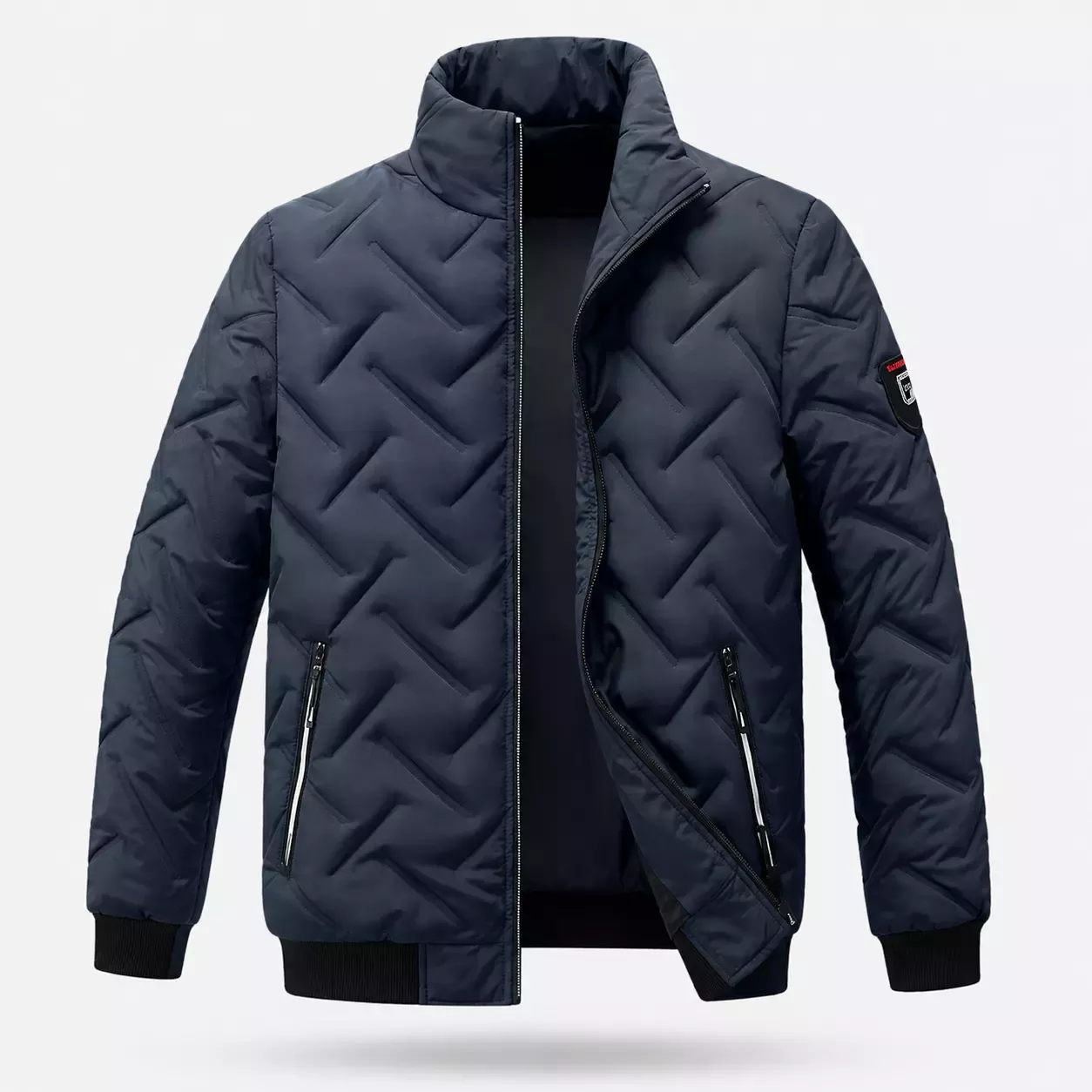Veste Matelassé Col Montant coupe-vent 