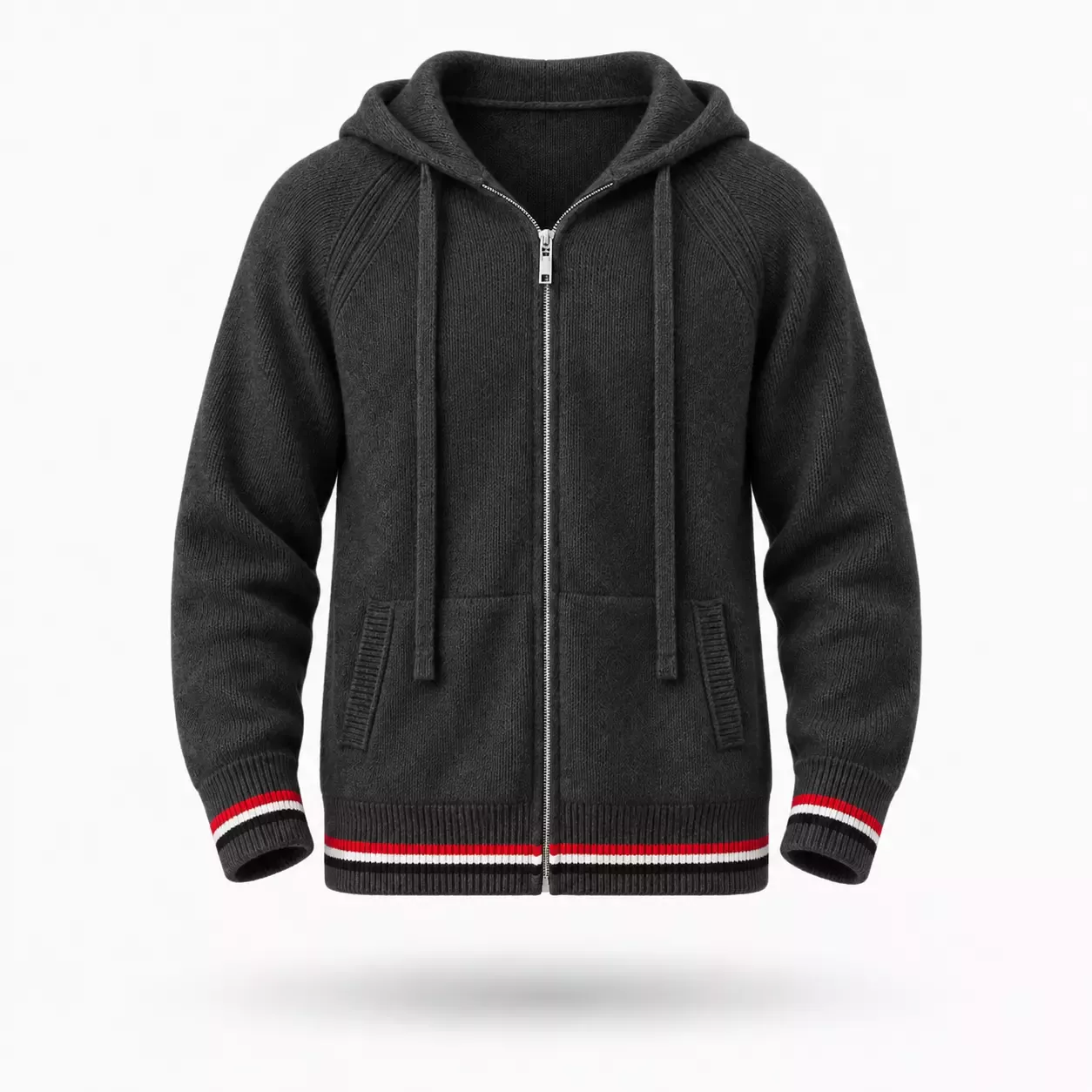 Cardigan Homme à Capuche Style Sweat-Shirt
