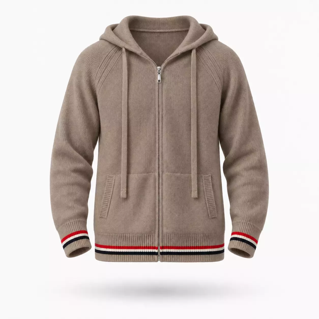 Cardigan Homme à Capuche Style Sweat-Shirt