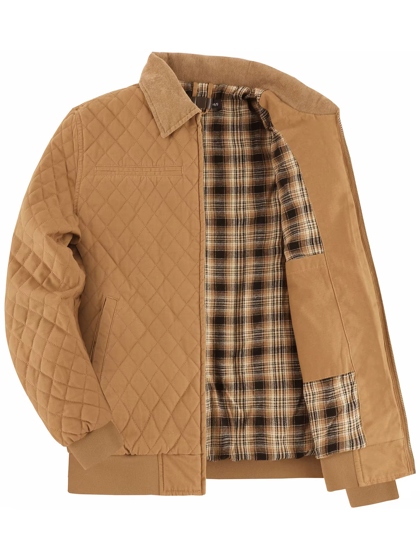 Veste Matelassé Homme Toile Canard 
