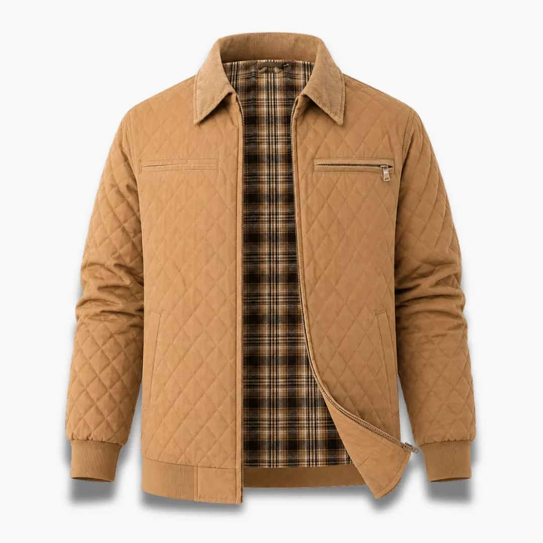 Veste Matelassé Homme Toile Canard 