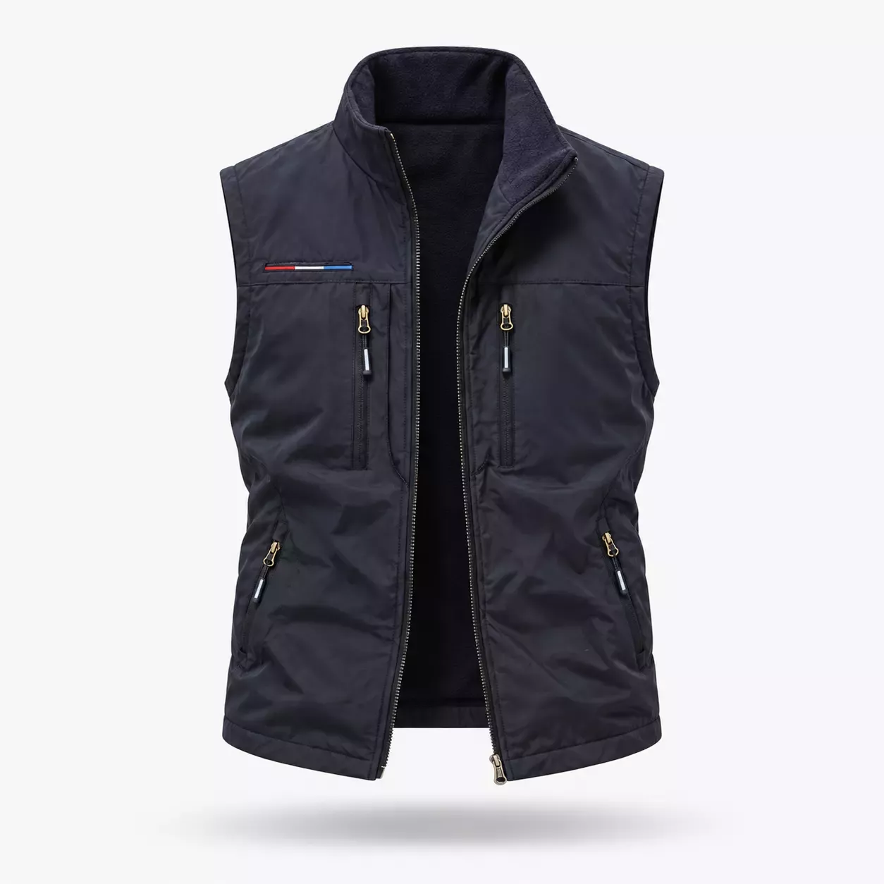 Veste sans manche homme polaire Randonnée