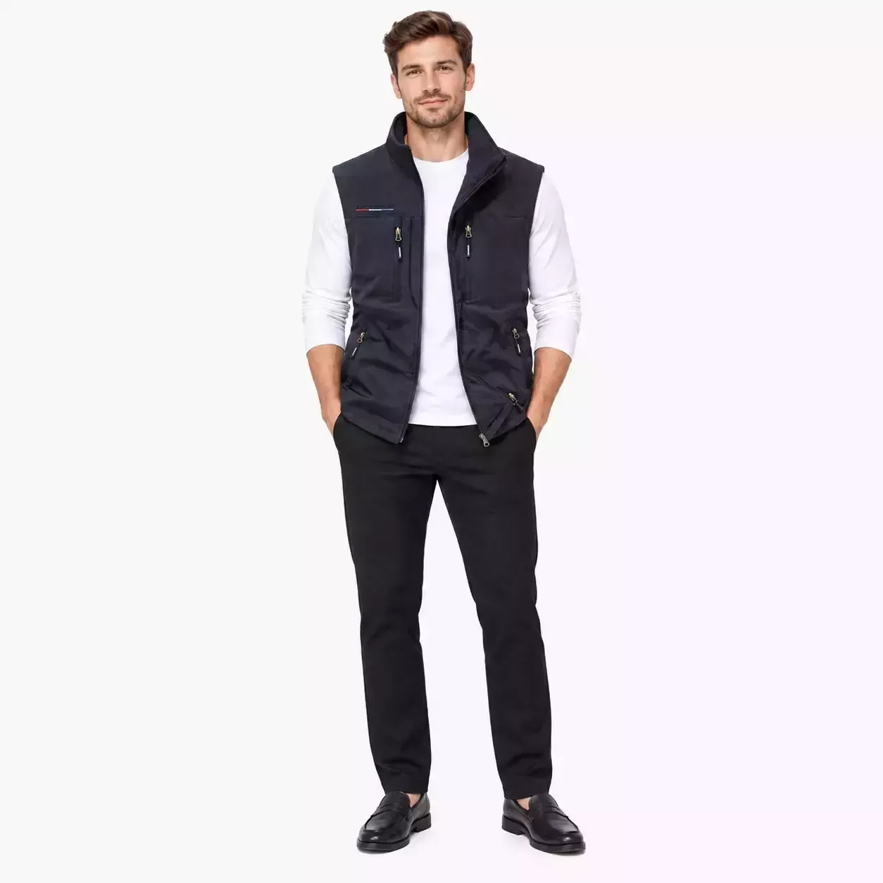 Veste sans manche homme polaire Randonnée