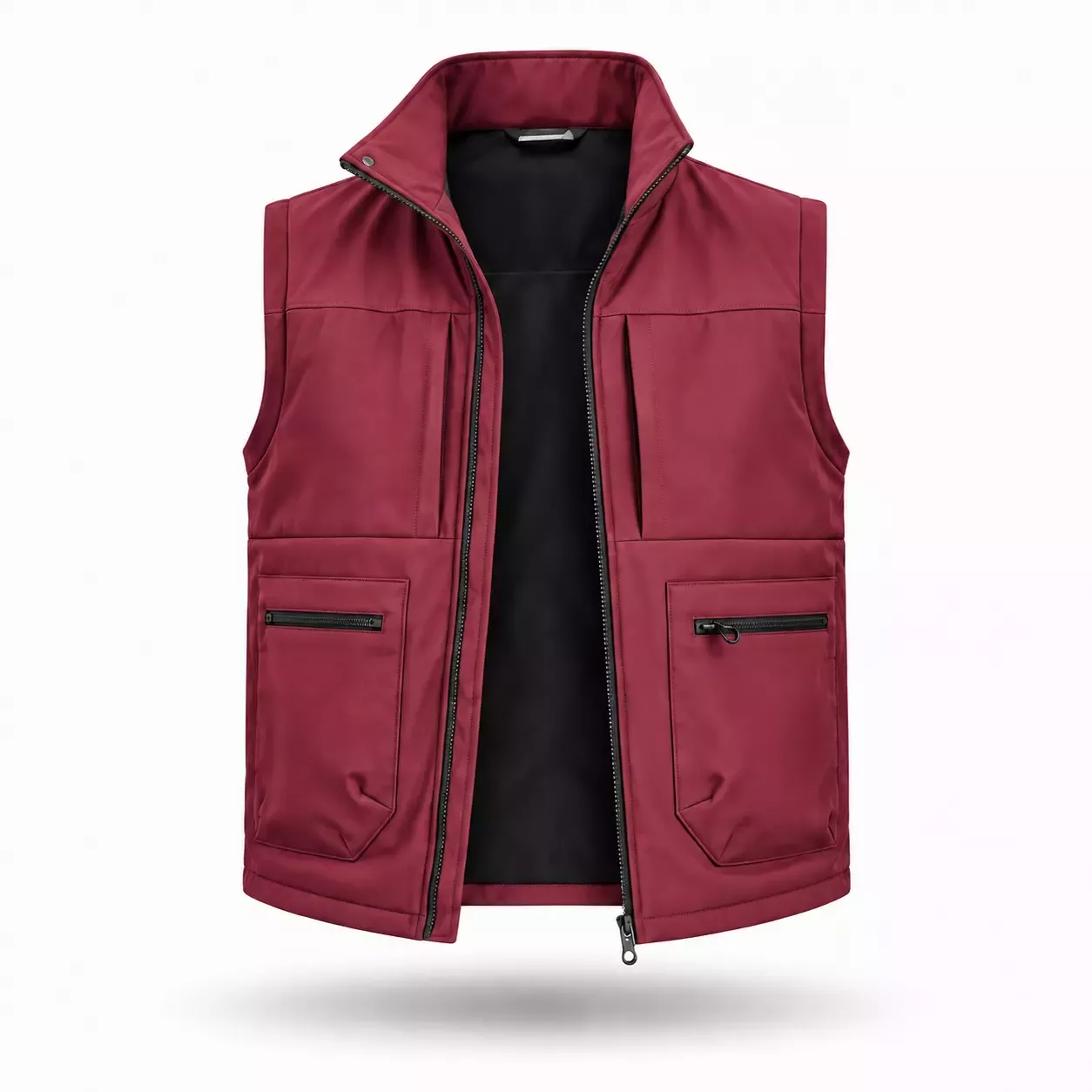 Veste sans manche homme polaire avec doublure 