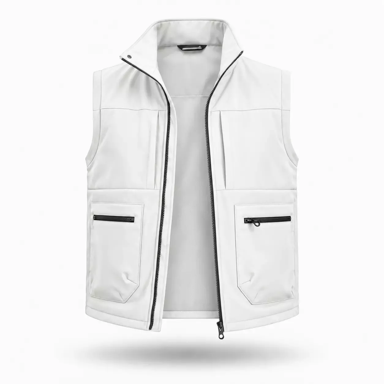 Veste sans manche homme polaire avec doublure 