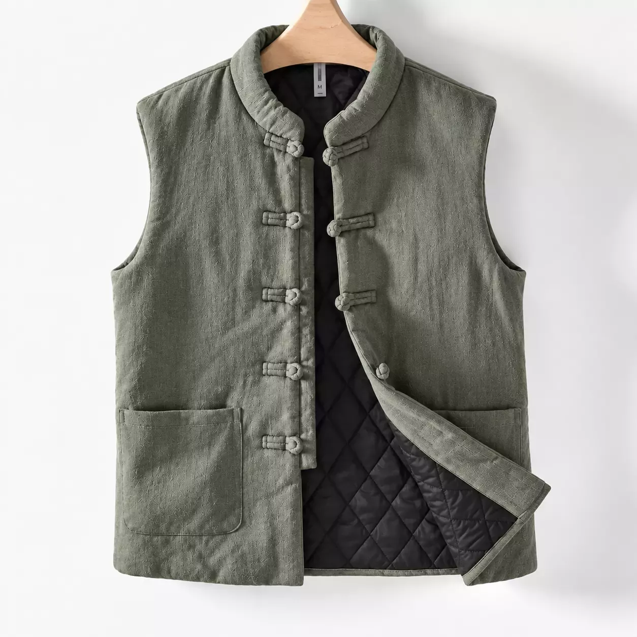 Veste sans manche homme vintage multi-poche 