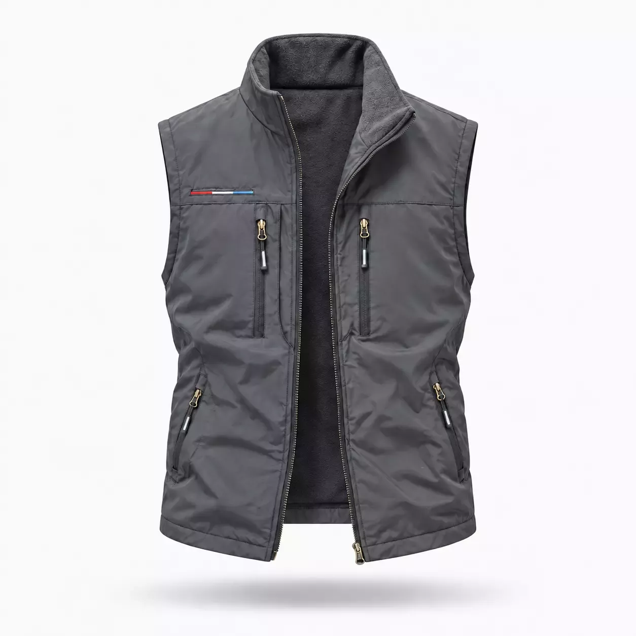 Veste sans manche homme polaire Randonnée