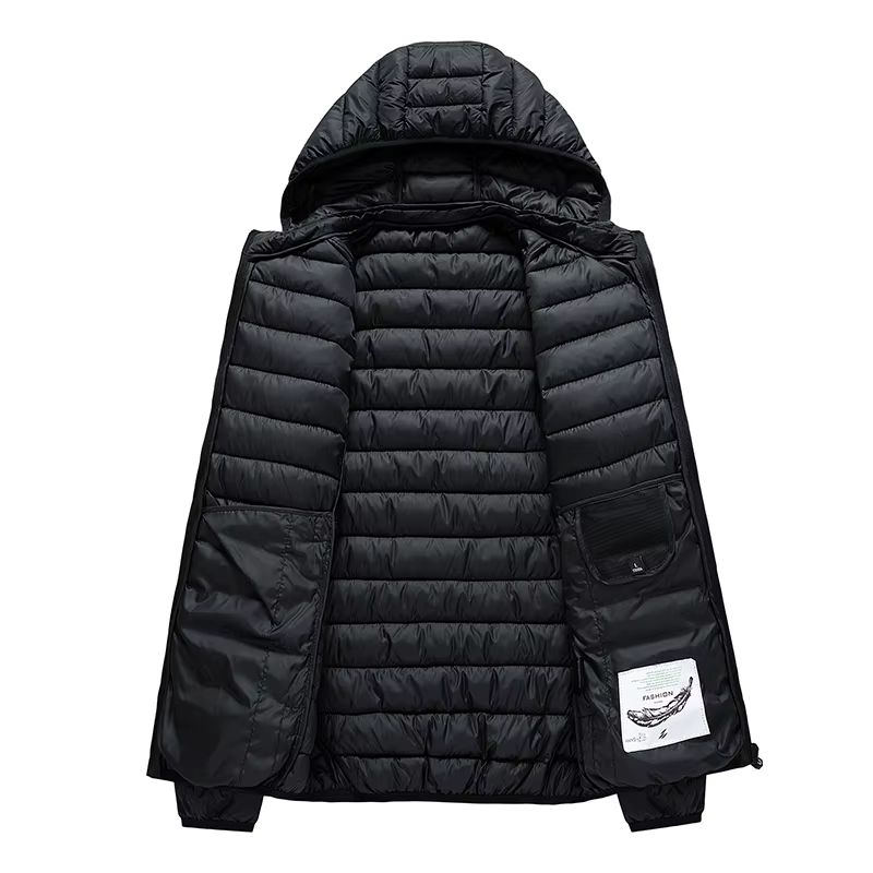 Doudoune Homme Imperméable avec Capuche 