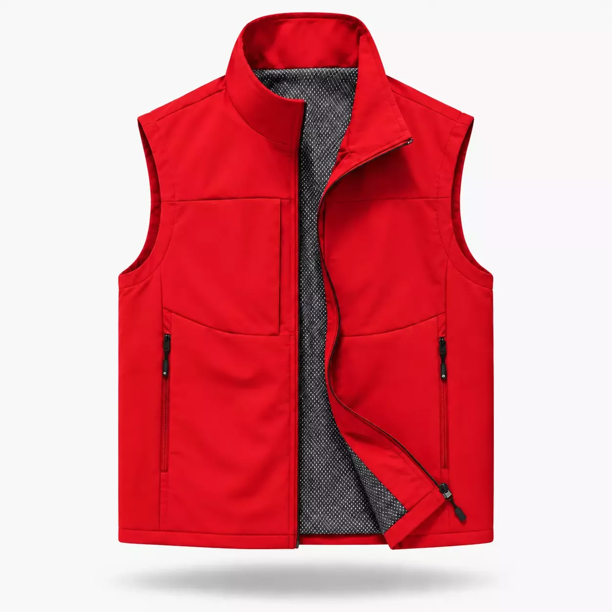 Veste sans manche homme thermique coupe-vent 