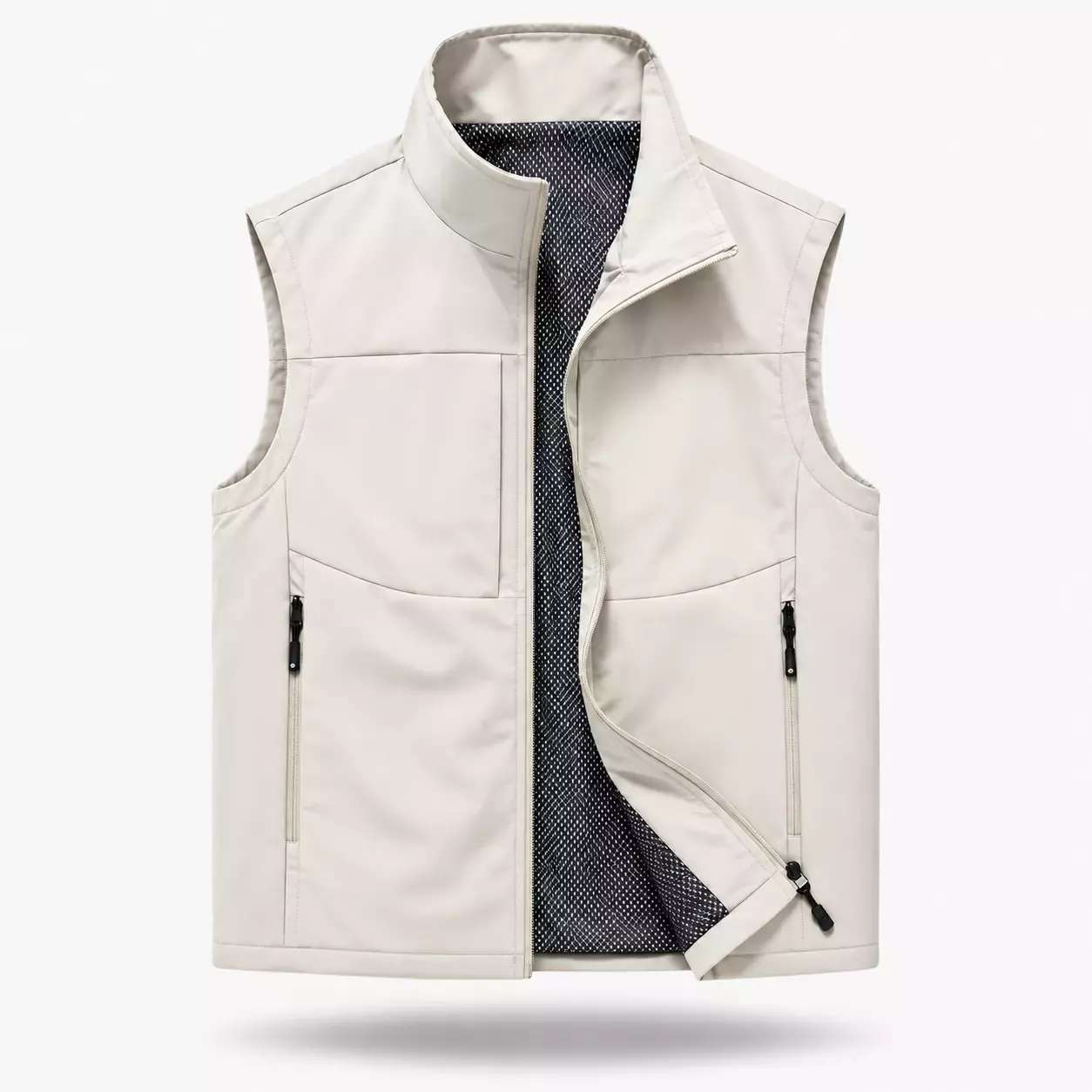 Veste sans manche homme thermique coupe-vent 