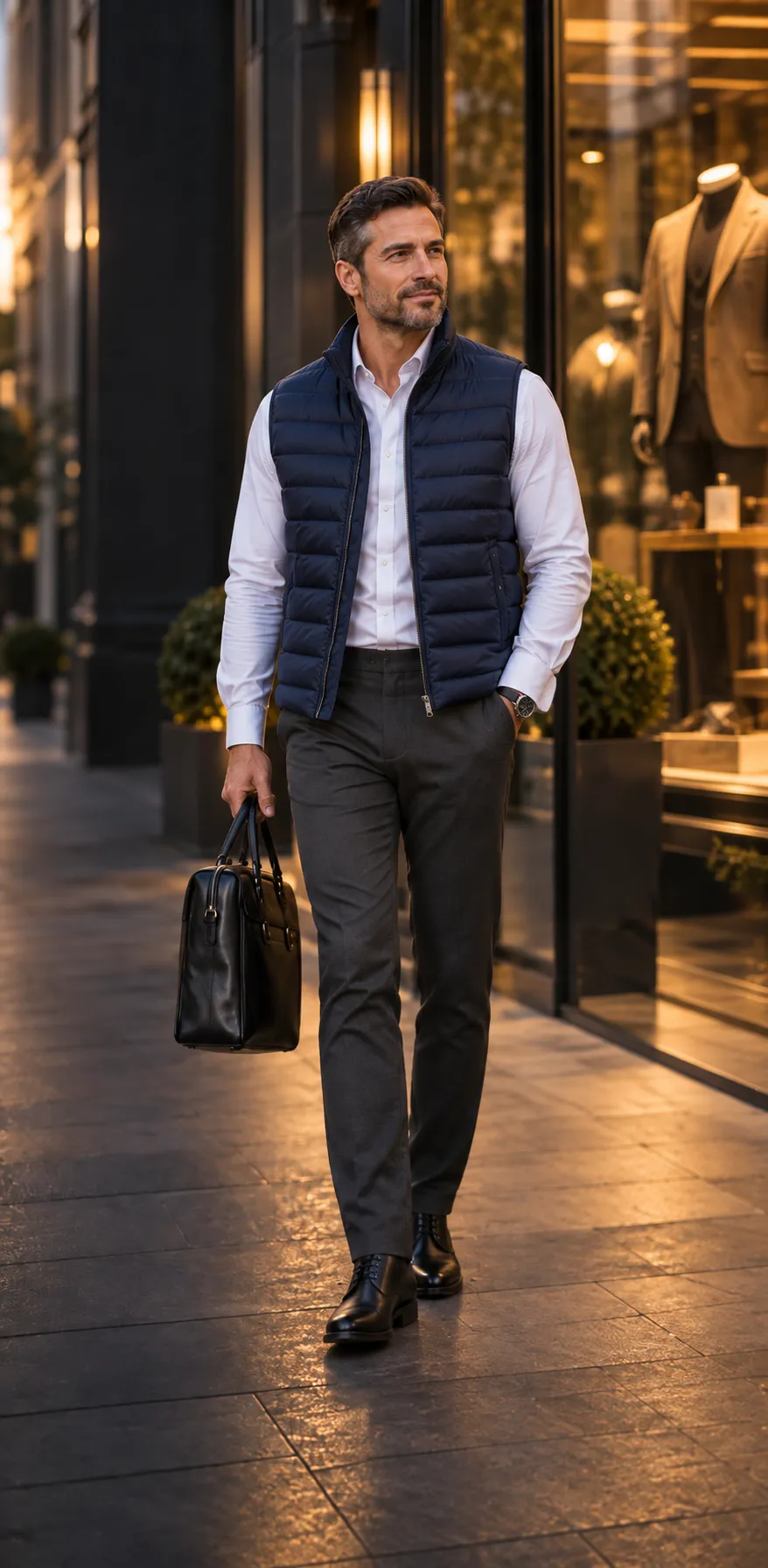 VESTE SANS MANCHE HOMME